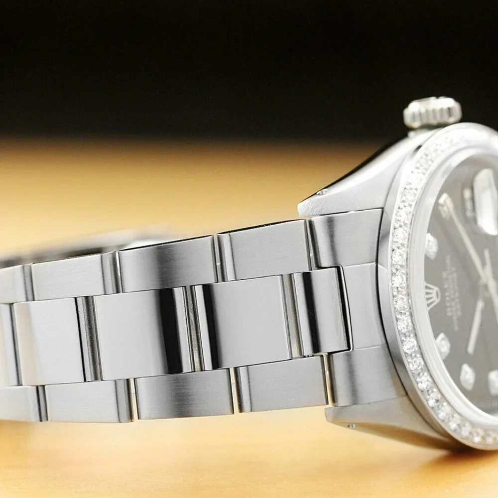 Rolex Datejust Men's 36mm Diamond Bezel Watch - Picture 5 of 8